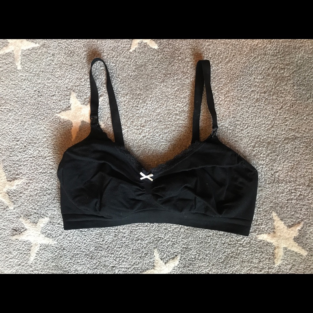 Boob design organic fast food nursing bra, L